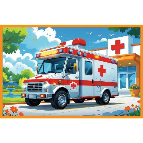 Puzzle Trefliki W krainie radości 24 el. Trefl (34447)