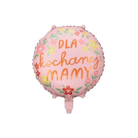 Balon foliowy dla kochanej mamy 18cal Partydeco (FB210)