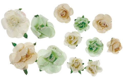 Ozdoba papierowa Craft-Fun Series kwiatki Titanum (22YX0825-12A)