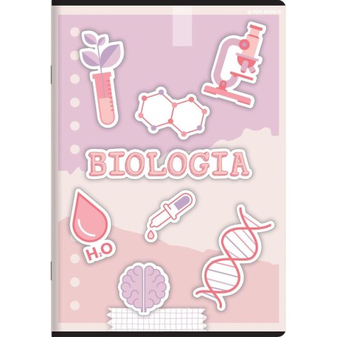 Zeszyt A5 biologia mix 60k. 70g krata Top 2000 (400168958)