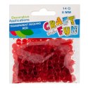 Cekiny Craft with Fun czerwone 14g Starpak (439331)