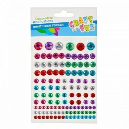 Kryształki samoprzylepne mix Craft with Fun (382487)
