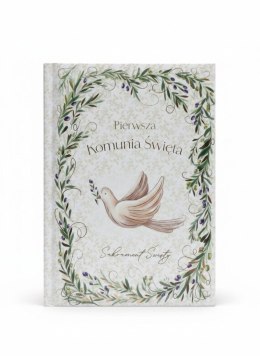 Książeczka pamiątkowa z komunii Komunia A5 kielich w oliwkach Henry (9788368335224)