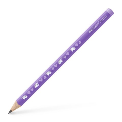 Ołówek jumbo edycja jednorożec fioletowy HB Faber Castell (111520 FC)