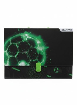 Teczka z szerokim grzbietem na klips Football A4 mix Starpak (583310)