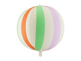 Balon foliowy piłka w paski Partydeco (FB418)