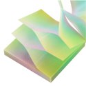 Notes samoprzylepny (karteczki) Transparentny ombre zielony mix 100k [mm:] 75x75 Starpak (576521)