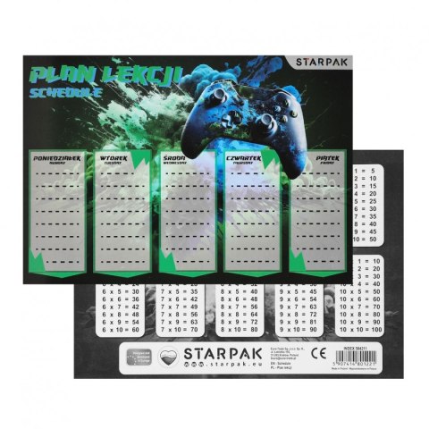 Plan lekcji Starpak (584211)