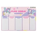 Plan lekcji Unicorn Starpak (553572)
