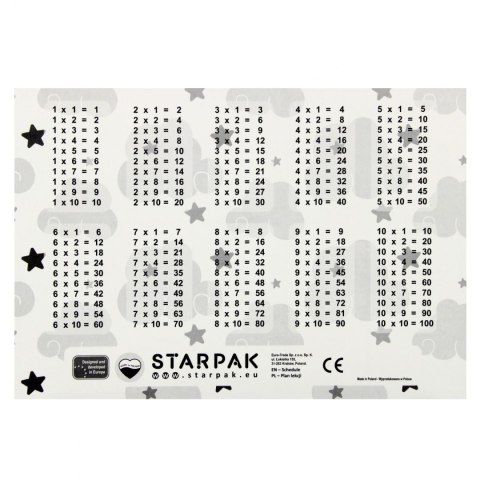 Plan lekcji Unicorn Starpak (553572)