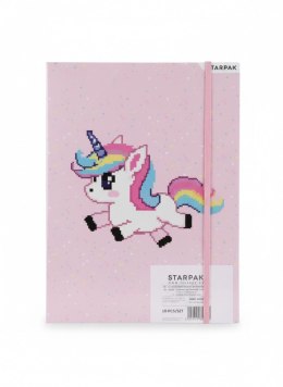Teczka kartonowa na gumkę Pixel A4 mix Starpak (583299)