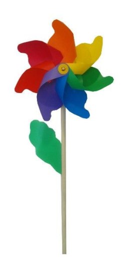 Wiatrak z drewnianą rączką 75cm Swede (U1268)