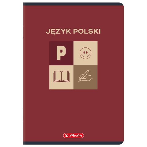Zeszyt A4 polski 60k. 70g linia Herlitz (4002063665)