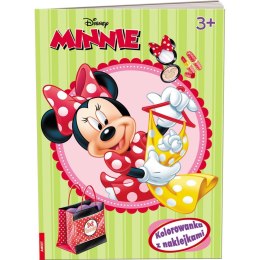 Książka dla dzieci Ameet Minnie. Kolorowanka z Naklejkami