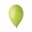 Balon gumowy pastelowy 100 szt zielony jasny 12cal Godan (G110/11)