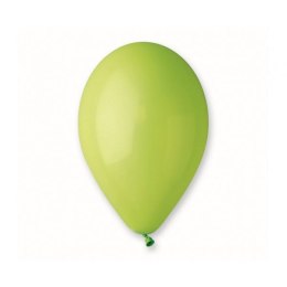 Balon gumowy pastelowy 100 szt zielony jasny 12cal Godan (G110/11)