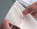 Kieszeń samoprzylepna na wizytówki przezroczysty [mm:] 56x93 Q-Connect (KF27038)