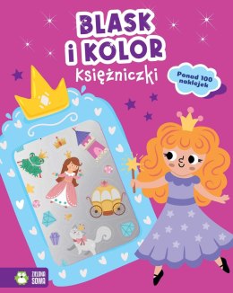 Książka dla dzieci Blask i kolor. Pojazdy Zielona Sowa
