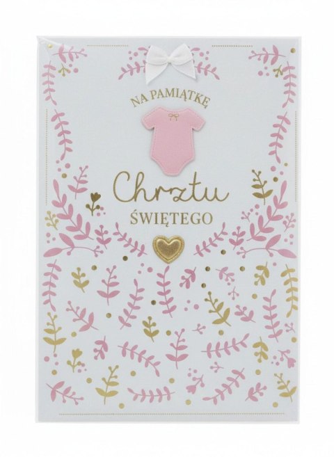 Pamiątka chrztu Chrzest Kukartka (PMB-0009)