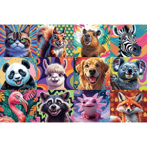 Puzzle Zabawne portrety zwierząt 300 el. Trefl (23030)