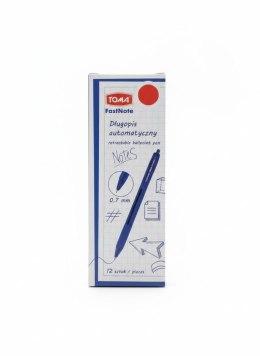 Długopis 1mm wkład czerwony 1,0mm Toma (TO - 030 2 2)