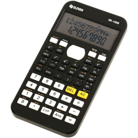 Eleven kalkulator naukowy czarny SR135NE