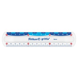 Linijka plastik Griffix 822275 15cm Pelikan (300000445)