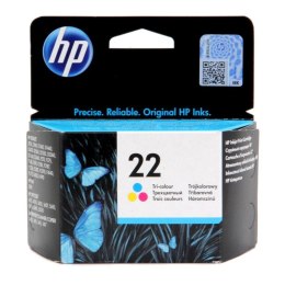 Tusz HP 22 do Deskjet 3940/D2360/D2460/F380 | 165 str. | CMY | EOL