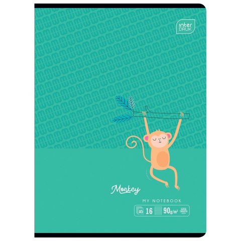 Zeszyt A5 B&B KIDS 16k. 90g linia kolor Interdruk