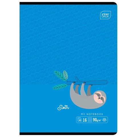 Zeszyt A5 B&B KIDS 16k. 90g linia kolor Interdruk