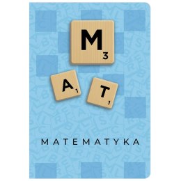 Zeszyt A5 matematyka scrabble 60k. 70g krata Beniamin