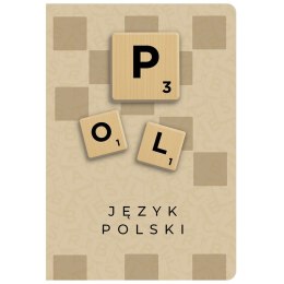 Zeszyt A5 polski scrabble 60k. 70g linia Beniamin