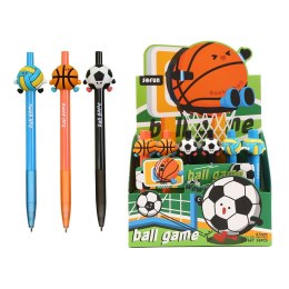 Długopis żelowy GAME BALL wkład niebieski 0,5mm (ZF7667)