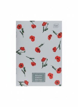Kalendarz ucznia książkowy (terminarz) POPPIES zeszytowy Interdruk