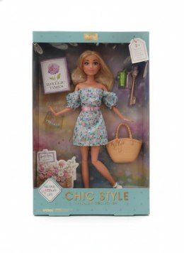 Lalka Anlily w niebieskiej sukience [mm:] 290 Lean (30020)