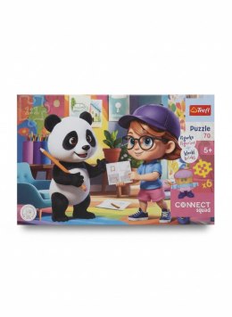 Puzzle Connect Amy 70, 100 el. Trefl (53023)