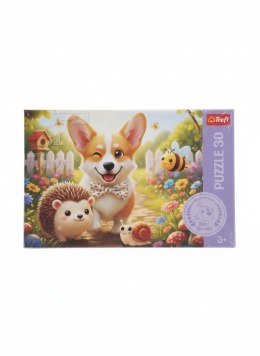 Puzzle Dzień z Corgim 30 el. Trefl (18347)