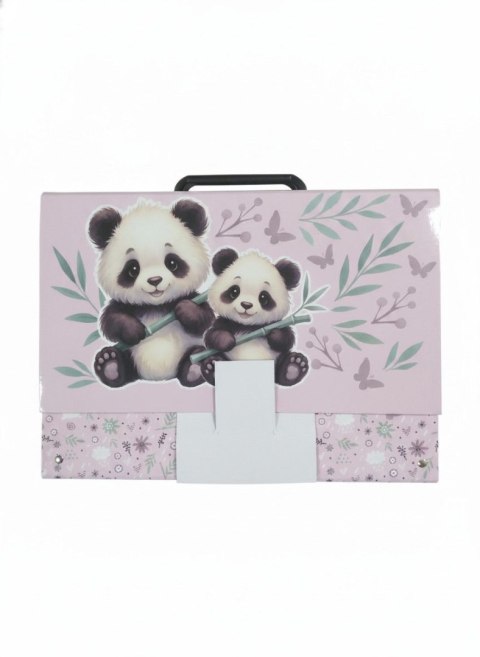 Teczka z szerokim grzbietem na klips Panda A4 różne Derform (TRGPA11)