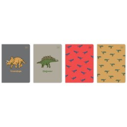 Zeszyt A5 DINOZAURUS A5 32k kol.3= 32k. 70g linia kolor Interdruk (5902277326751)