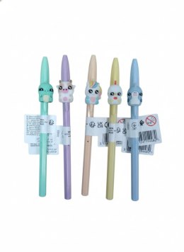 Długopis standardowy pastelowe FIGURINE BLUE wkład niebieski 0,32mm Bic (302555)