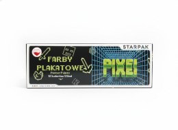 Farby plakatowe PIXEL GAME1 kolor: różne 12 kolor. Starpak (586308)