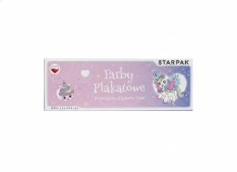 Farby plakatowe Unicorn kolor: mix 12 kolor. Starpak (586306)