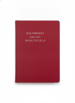 Kalendarz książkowy (terminarz) TDW nauczyciela A5 Antra (bordowy)
