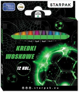 Kredki ołówkowe football 12 kol. Starpak (580604)