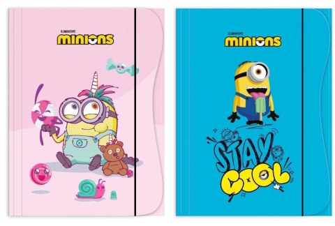 Teczka kartonowa na gumkę Minionki Kids A4 mix Beniamin (62288)