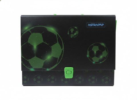 Teczka kartonowa na zatrzask z rączką Neo Football A4+ mix (nd)