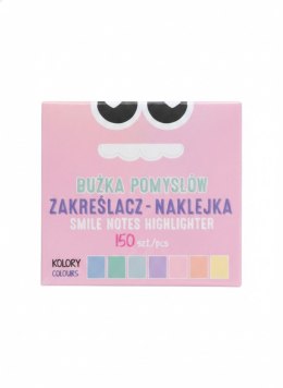 Zakreślacz Zakreślacz w rolce wkład mix Kidea (BPZRKA)