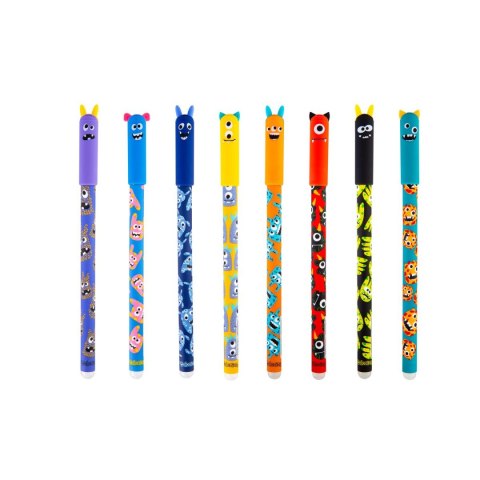 Długopis wymazywalny Monster wkład niebieski 0,5mm Patio (01584PTR)