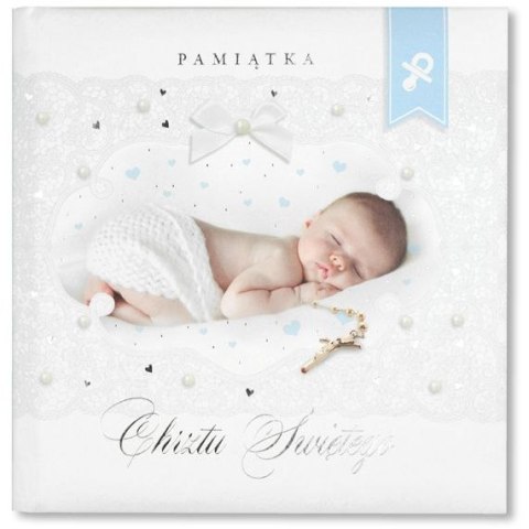 Książeczka pamiątkowa z chrztu pamiatka chrzest Pan Dragon