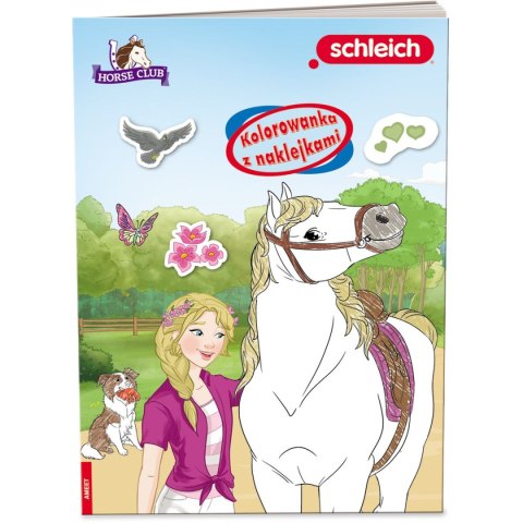 Książka dla dzieci Horse Club z naklejkami Ameet (NA 8402)